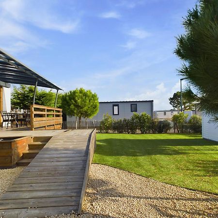 Beau Chalet Pour 4 Pers - Acces Piscine Chauffee Brétignolles-sur-Mer Esterno foto