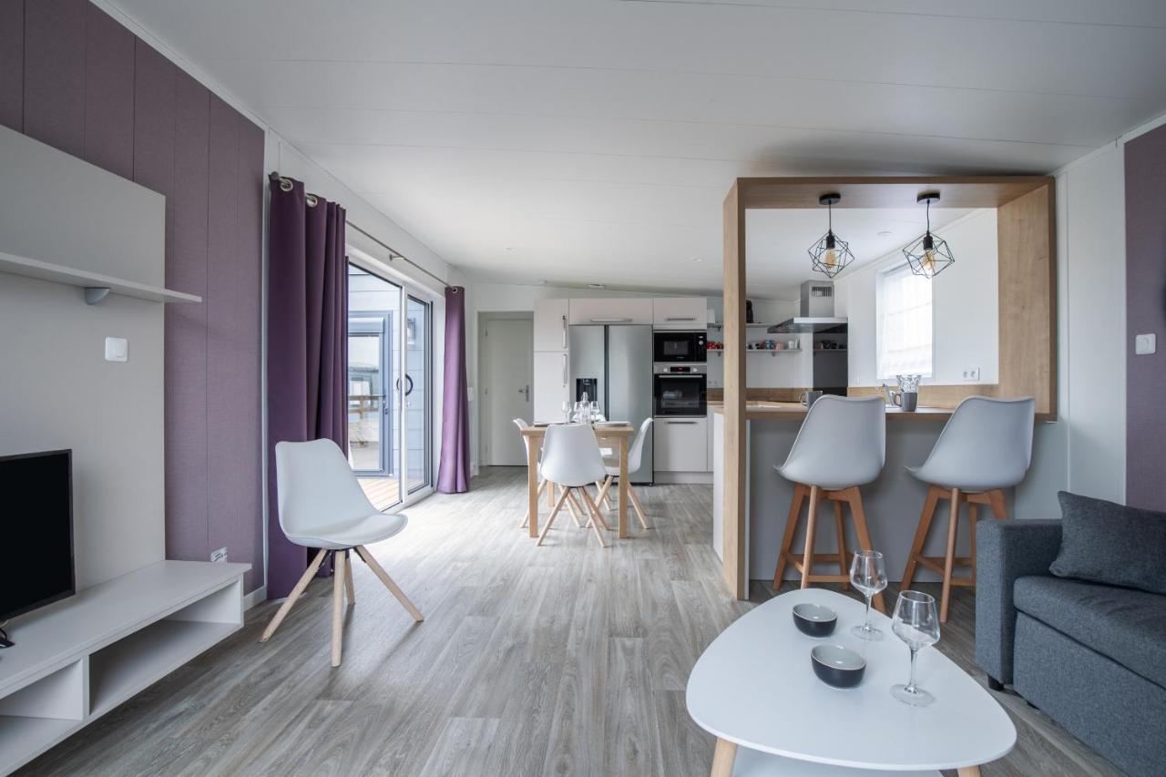 Beau Chalet Pour 4 Pers - Acces Piscine Chauffee Brétignolles-sur-Mer Esterno foto